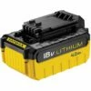 Batterie STANLEY FATMAX 18V 4Ah Li-Ion FMC688L-XJ 2 Batterie STANLEY FATMAX 18V 4Ah Li-Ion FMC688L-XJ -Jo-Tools Soldes Boutique batterie stanley fatmax 18v 4ah fmc688l xj