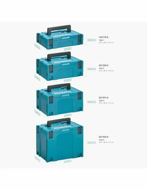 Mallette De Transport Makita Taille 3 MAKPAC3 (821551-8) -Jo-Tools Soldes Boutique makpac3 malette makita taille 3 1 12
