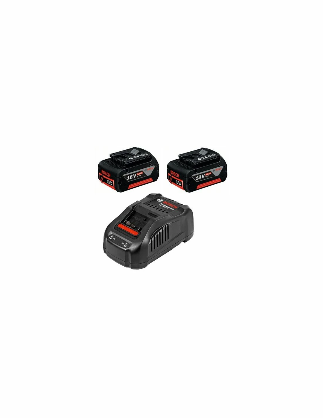 Pack Démarrage BOSCH 18V 5Ah GBA18/5K2 18V 5Ah Li-Ion 5 Pack Démarrage BOSCH 18V 5Ah GBA18/5K2 18V 5Ah Li-Ion – Image 3