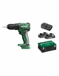 Perceuse Visseuse à Percussion Sans Fil HITACHI / HIKOKI 18V - DV18DDWQZ (2 Batteries 18V 3Ah, 1 Coffret HSC II Et 1 Chargeur) -Jo-Tools Soldes Boutique perceuse visseuse percussion sans fil hitachi hikoki 18v dv18ddwqz 7